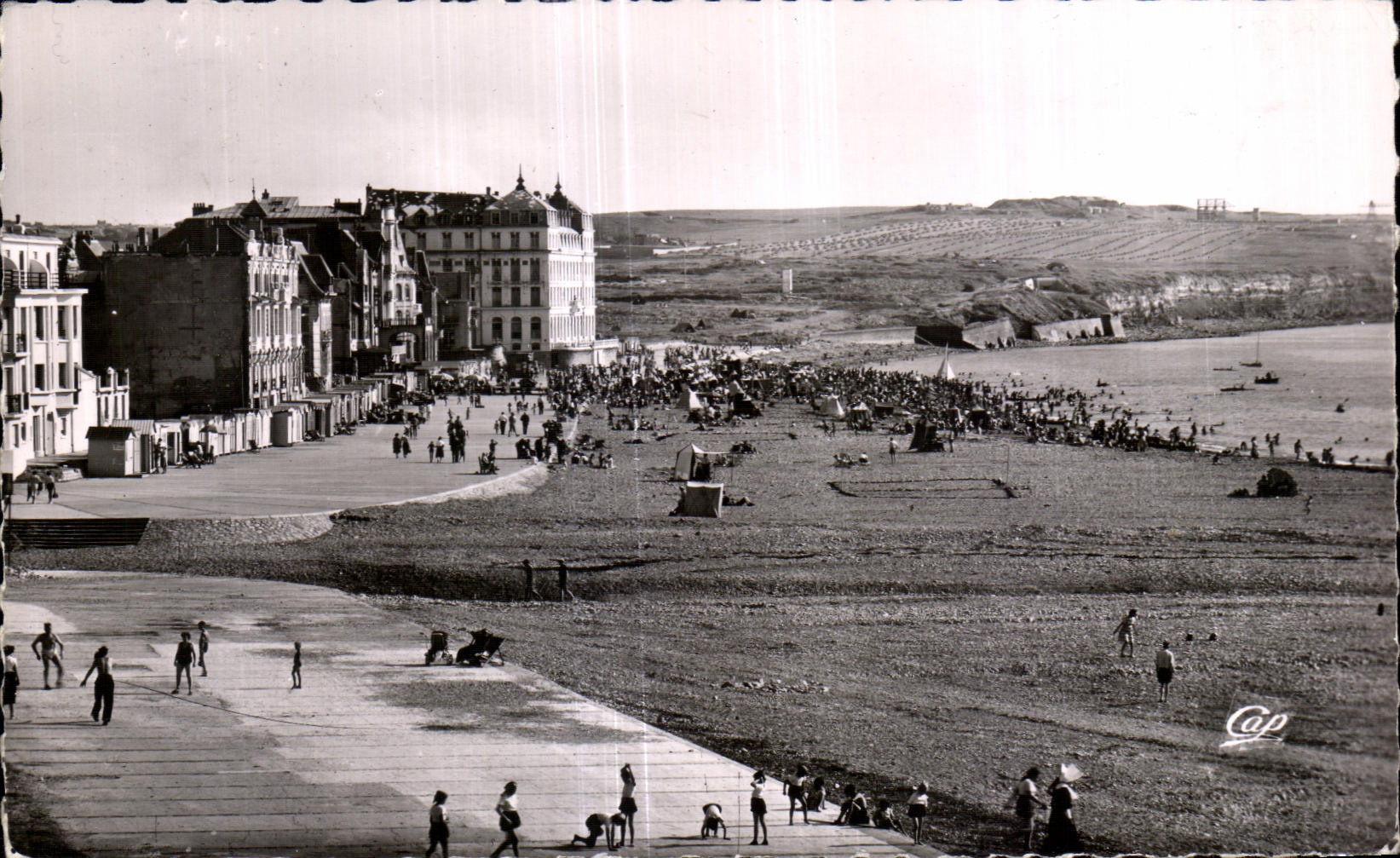 Wimereux — Vue générale de la plage — Cap