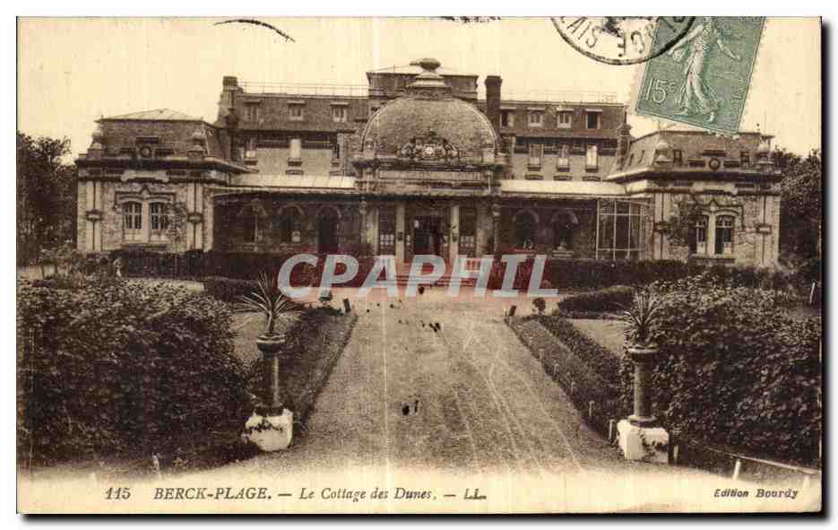 CPA Berck Plage Le Cottage des Dunes