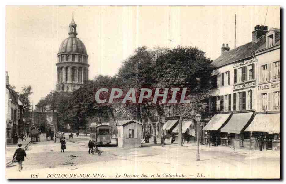 Boulogne-sur-Mer — Het Dernier Sou en de Kathedraal — LL.