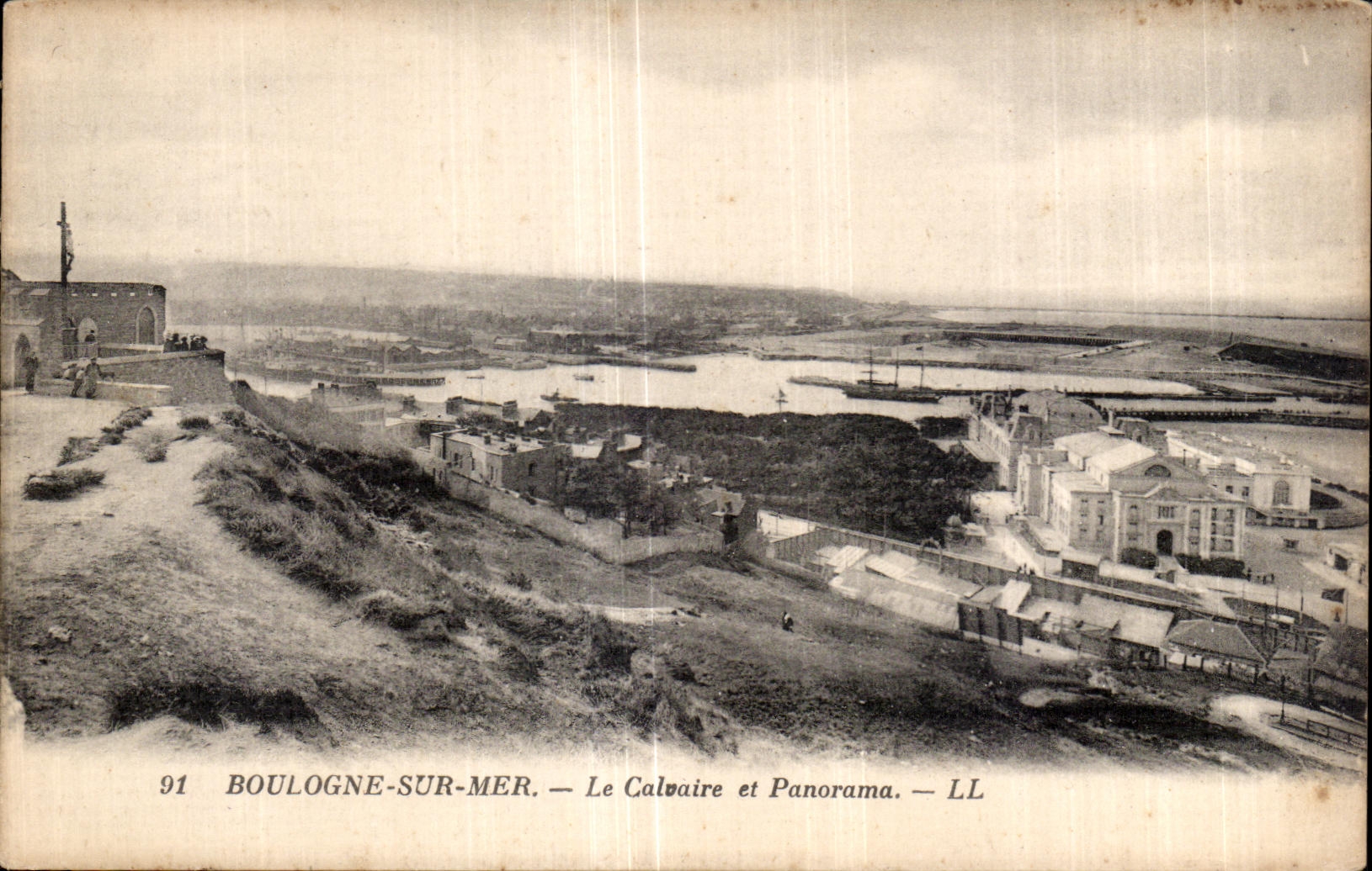 Boulogne-sur-Mer — Het Kruisweg en Panorama — LL