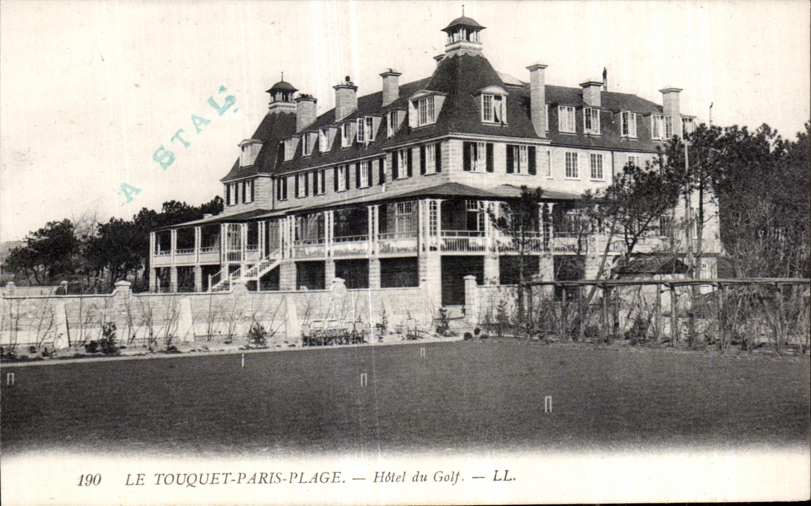 Le Touquet-Paris-Plage — Hôtel du Golf — LL. — Éditeur LL, n° 190