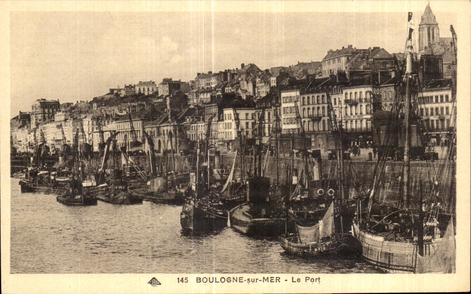 BOULOGNE-sur-MER - Il Porto — editore P.B. n° 145