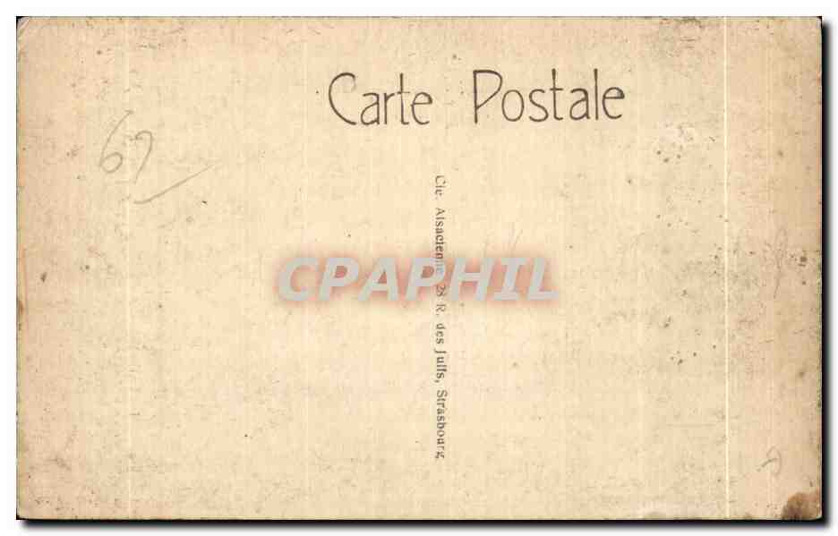 Vintage Postcard Le Touquet Paris Plage Les Phares Lighthouse — Back
