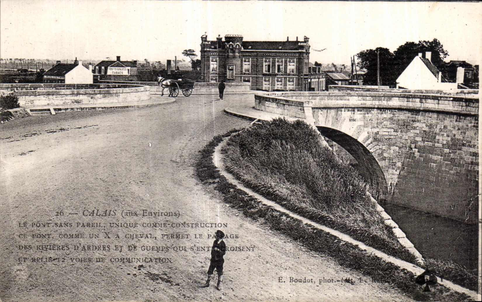 CPA Calais Le pont 