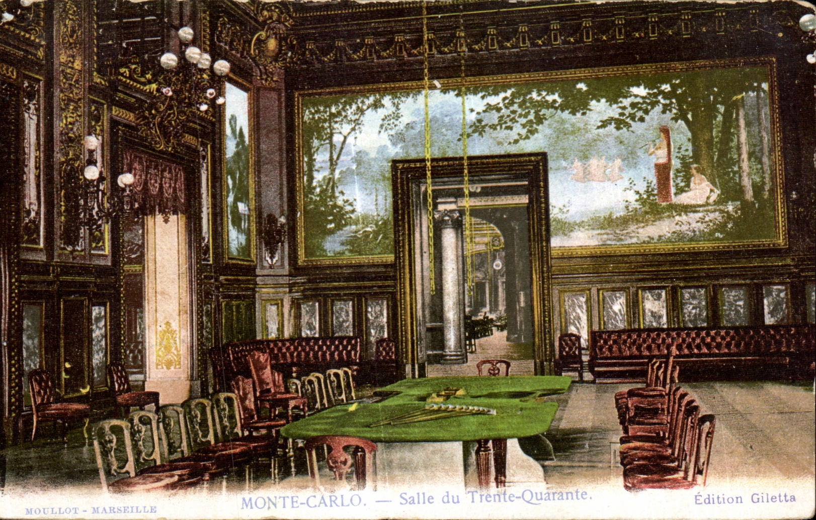 CPA Monte Carlo Salle du Trente Quarante Casino
