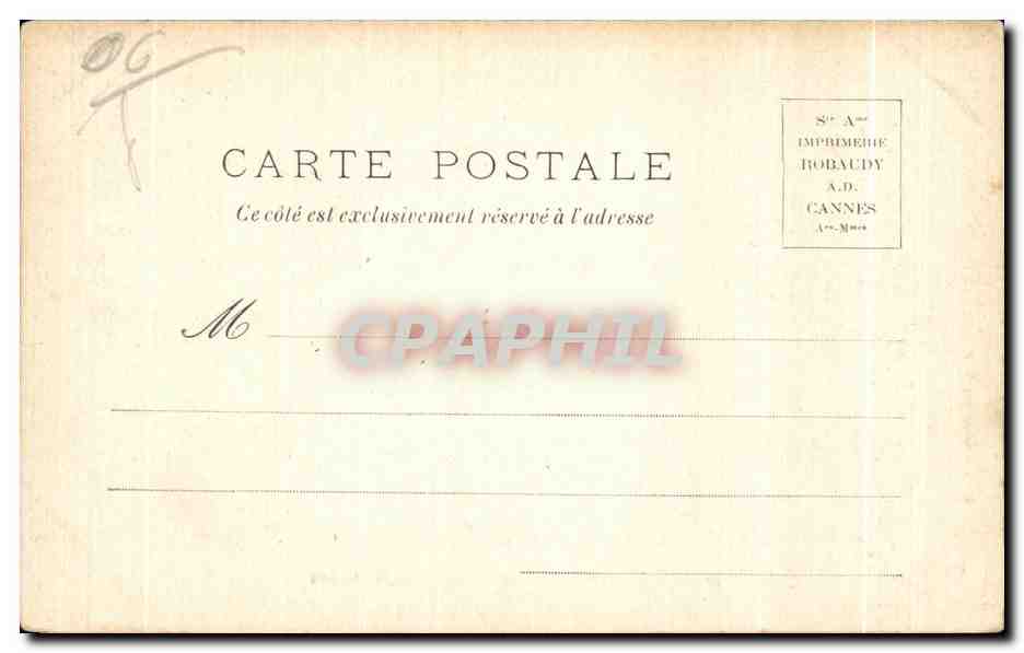 CPA Monte carlo La Nouvelle Salle de jeu Casino — Rückseite