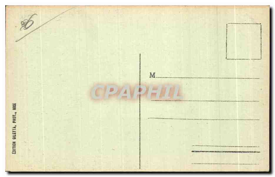 Salle de Jeu "Roulette" — Monte-Carlo — Édition Gilettà, Nîmes, n°716 — Rückseite