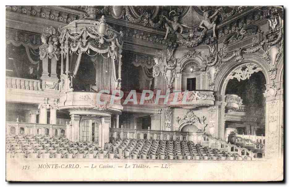 CPA Monte Carlo Le Casino Le Theatre