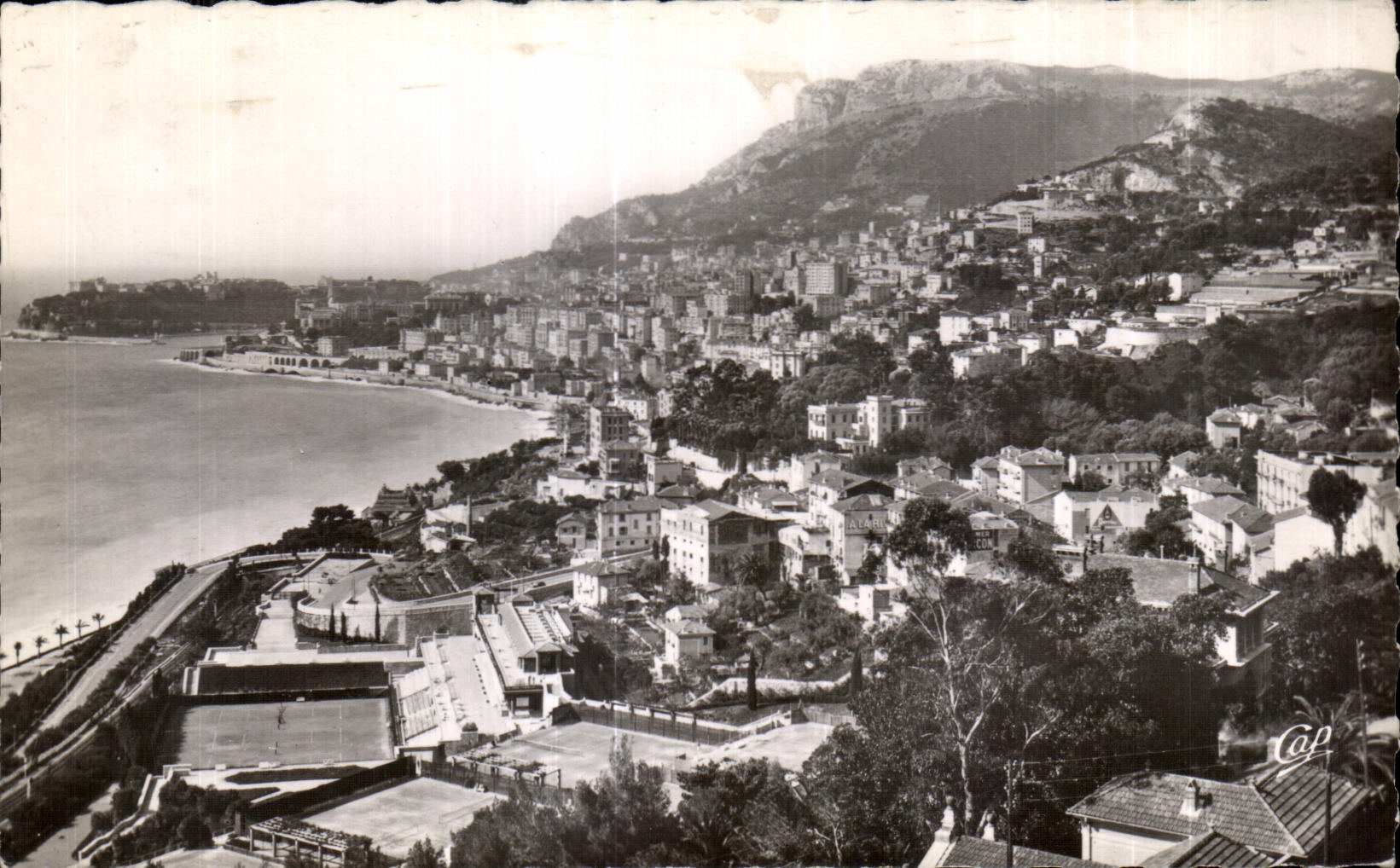 CPA Monte Carlo Vue generale de Saint Roman