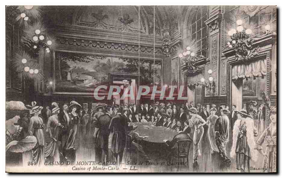 Casino de Monte-Carlo — Salle de Francas et Quinze — LL. n°244