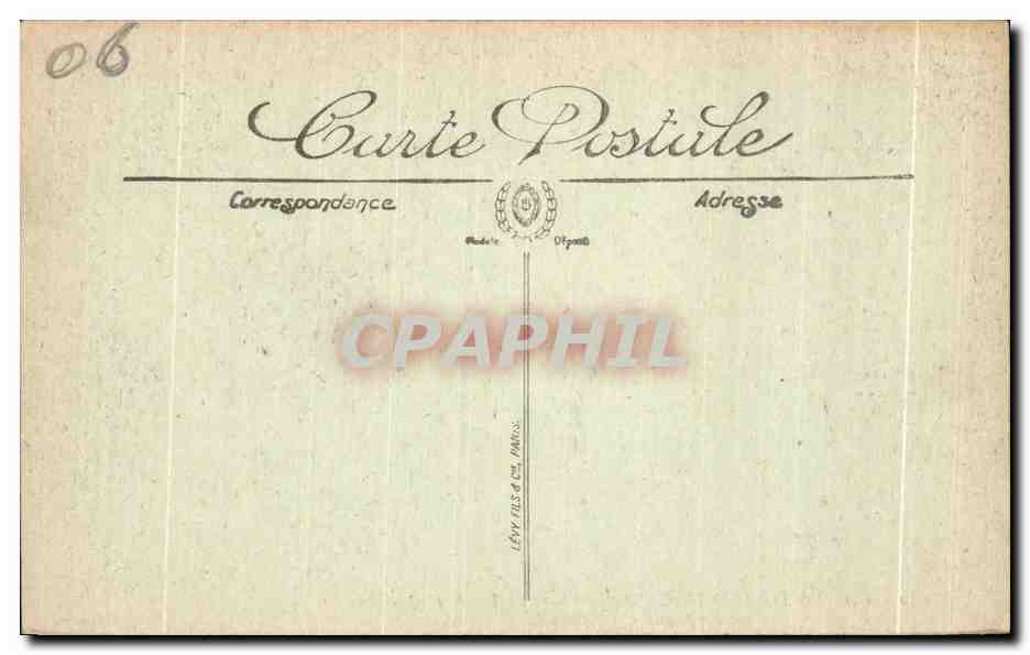 Casino de Monte-Carlo — Salle de Francas et Quinze — LL. n°244 — Verso