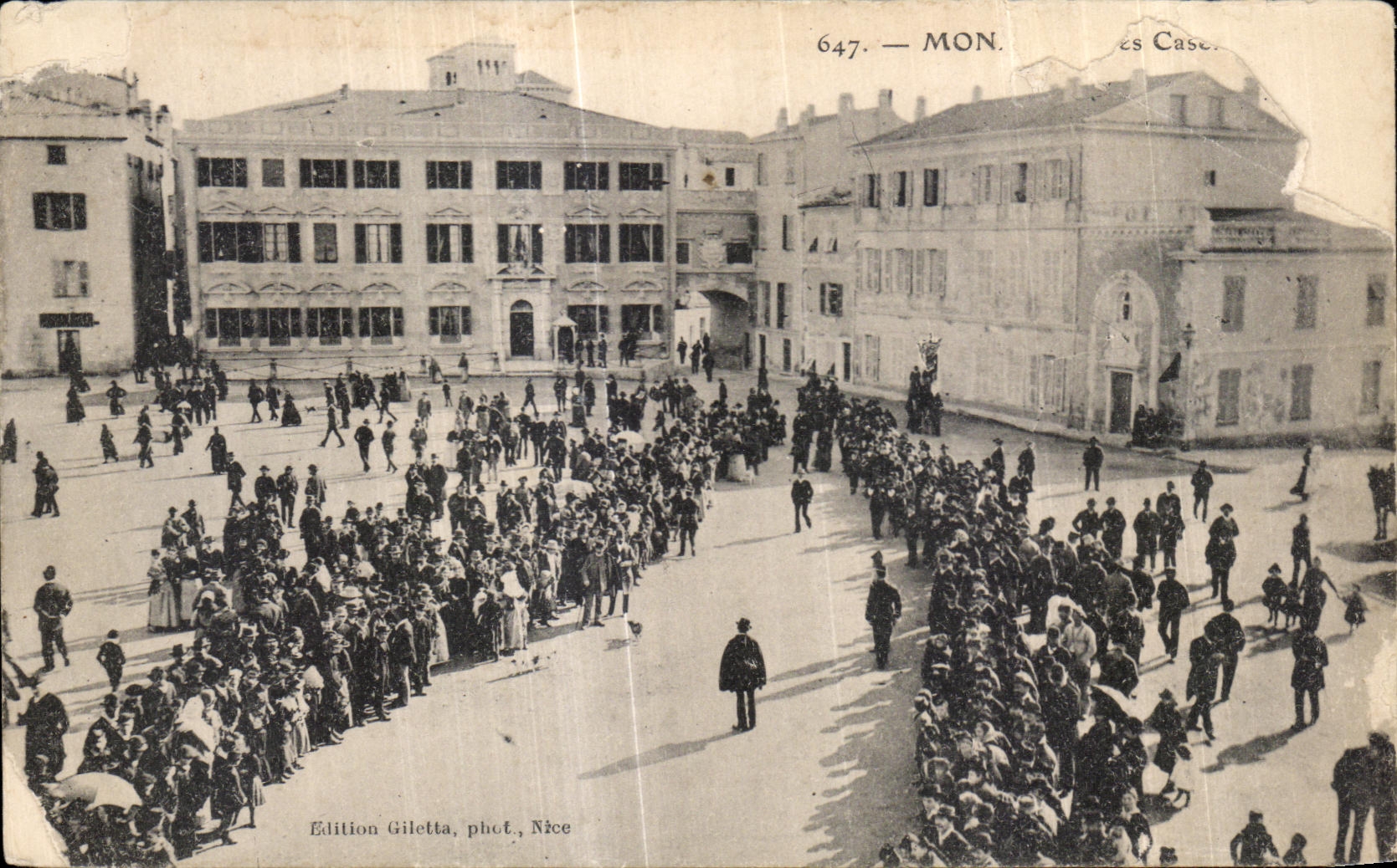 CPA Monaco les casernes