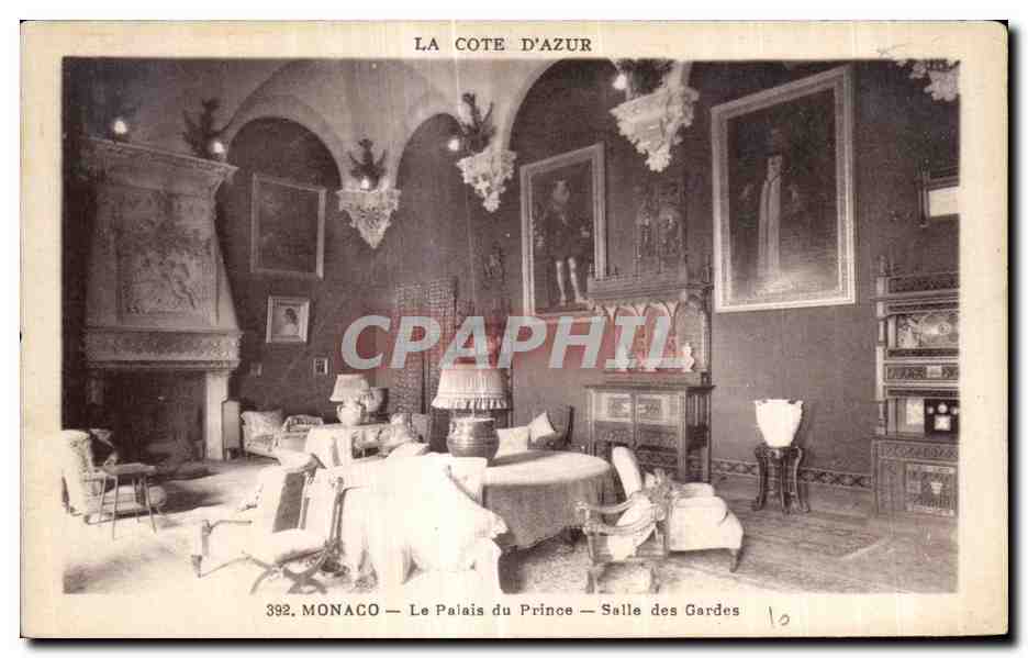 Monaco — Le Palais du Prince — Salle des Gardes