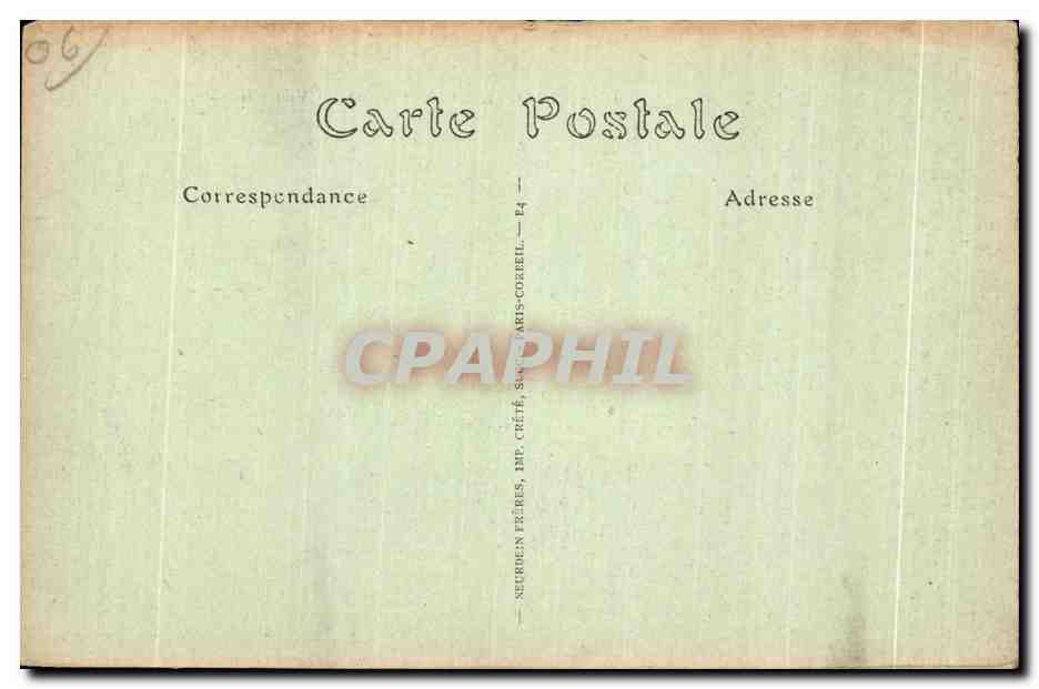 CPA Monaco Principaute De Vue generale — Rückseite