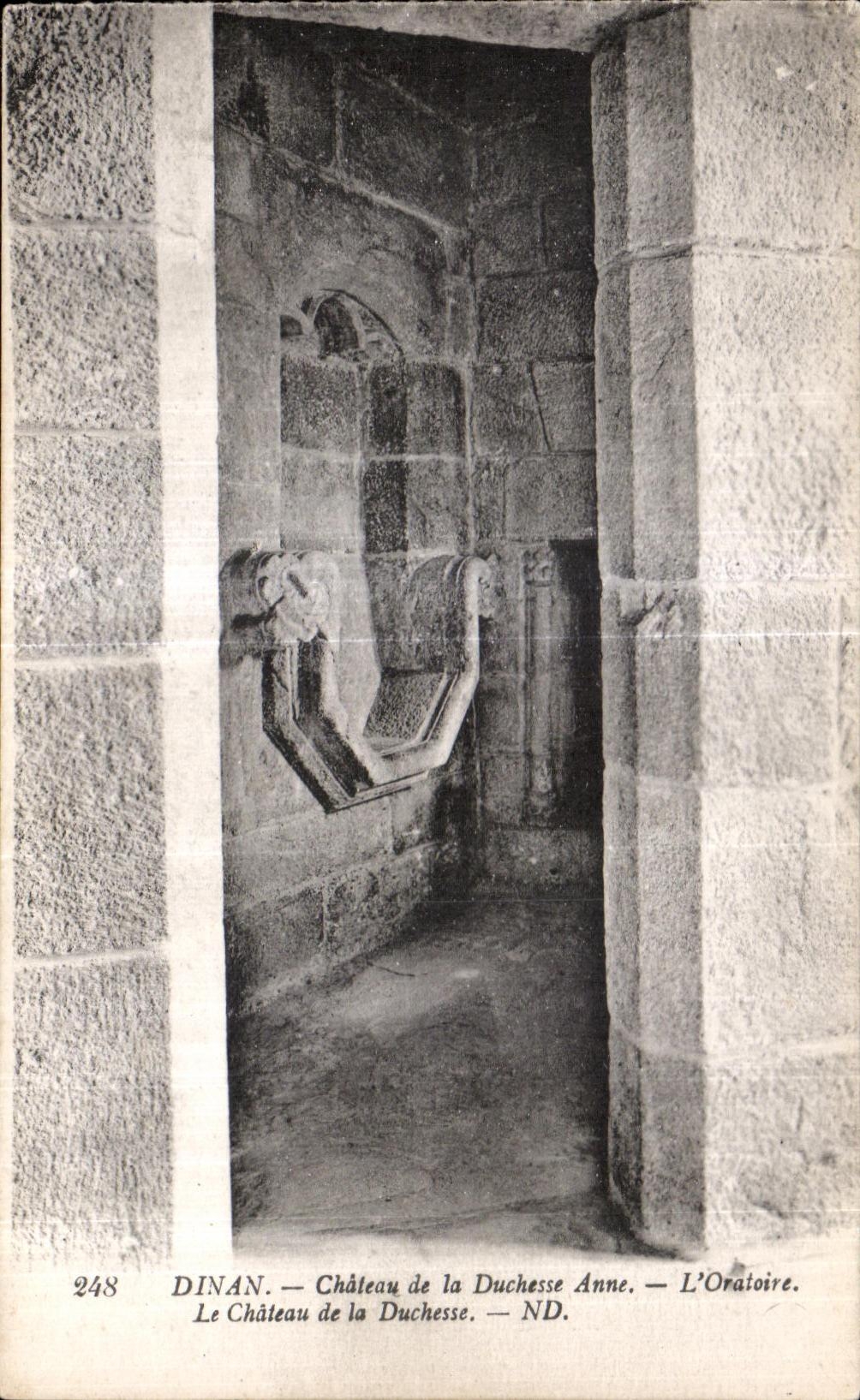 Dinan — Château de la Duchesse Anne — L'Oraioire