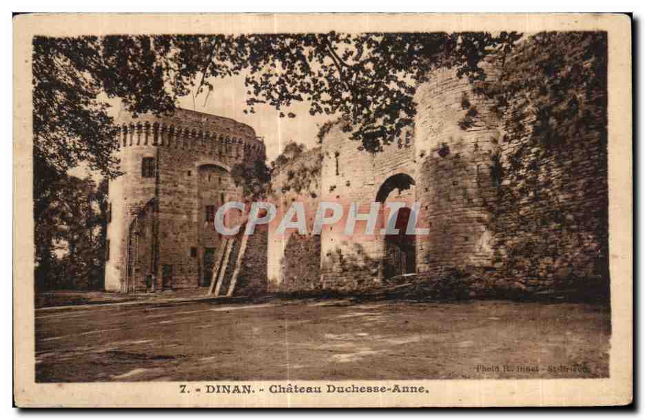 CPA Dinan Chateau Duchesse Anne