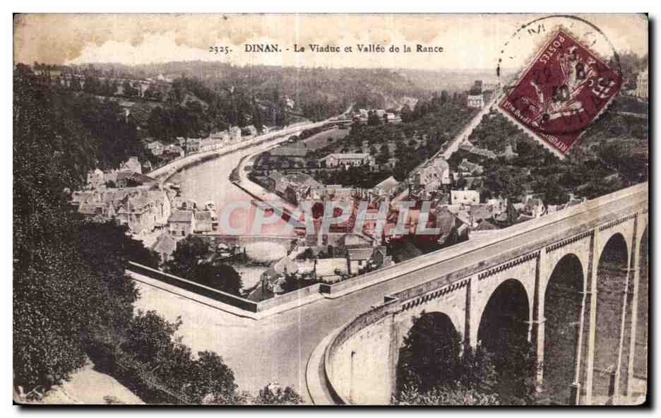 CPA Dinan La Viaduc et Vallee de la Rance