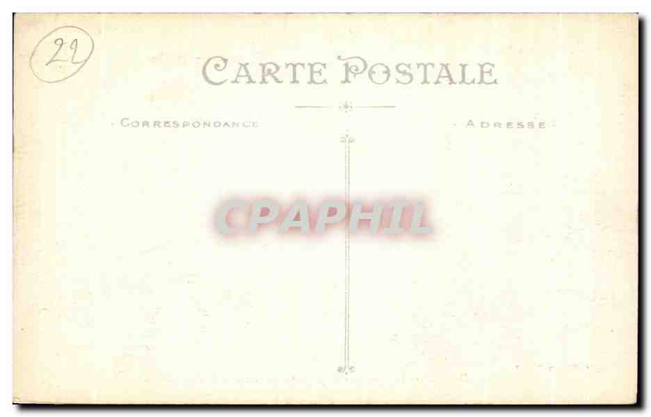 Dinan — Le Château bâti par François II, duc de Bretagne — Artaud et Nozais, Nantes, n°42 — Verso