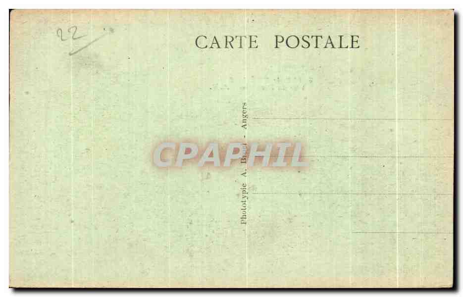 CPA Ile de Brehat Vue du Port Clos — Rückseite