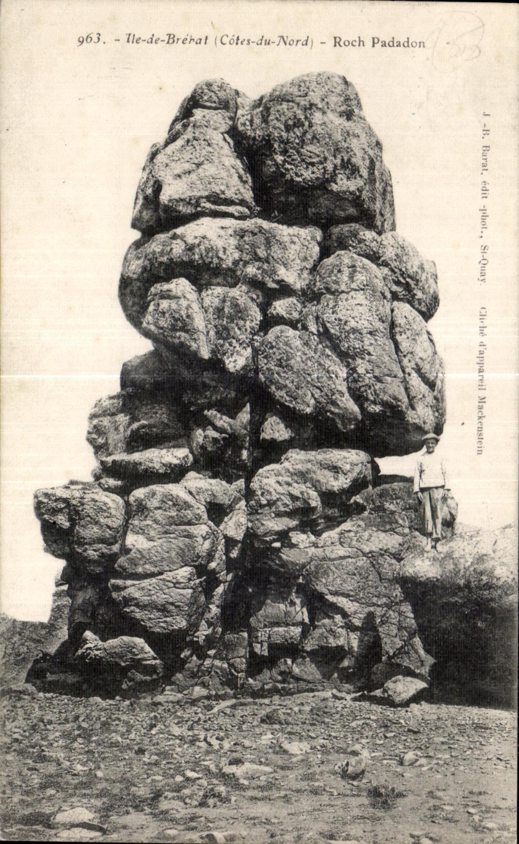 Ile-de-Bréhat (Côtes-du-Nord) — Roch Padadon — J.-B. Baral, édit.-phot., St-Quay