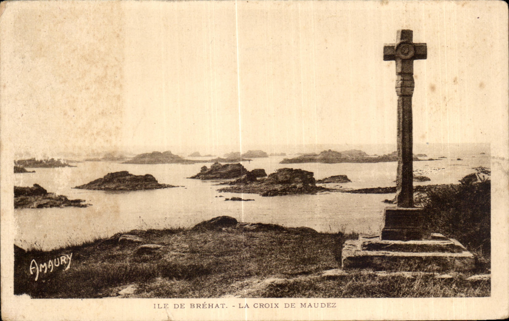 Île de Bréhat - La Croix de Maudez — Amgury