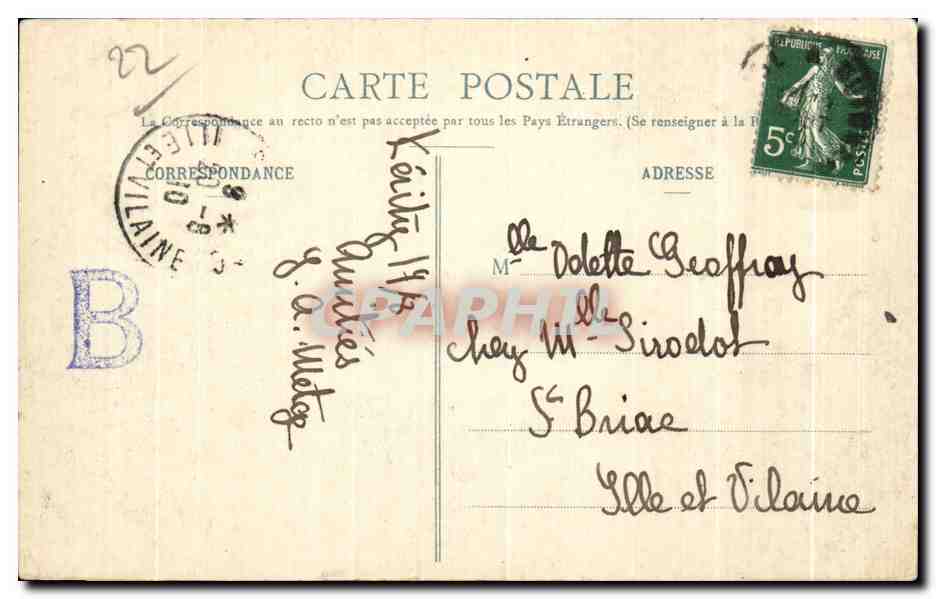 Roch Losquet — Île de Bréhat — Environ de Paimpol — Éditeur Guingamp — Reverso