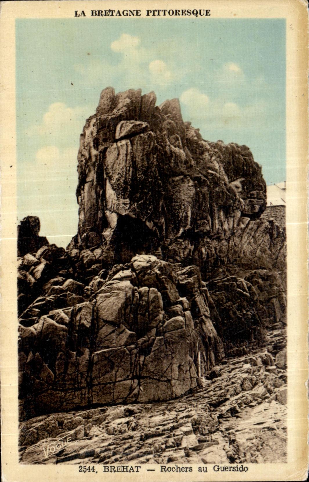 BREHAT — Rochers au Guersido — Vogue, n° 2544