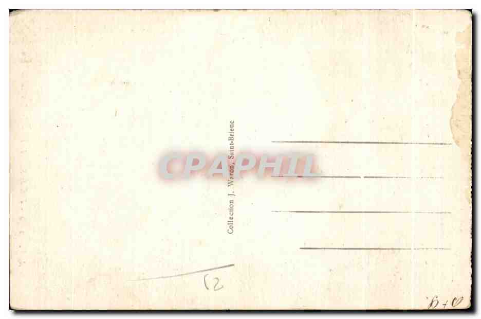 Île de Bréhat — Le Gouffre du Paon — A.W. - 2459 — Reverso