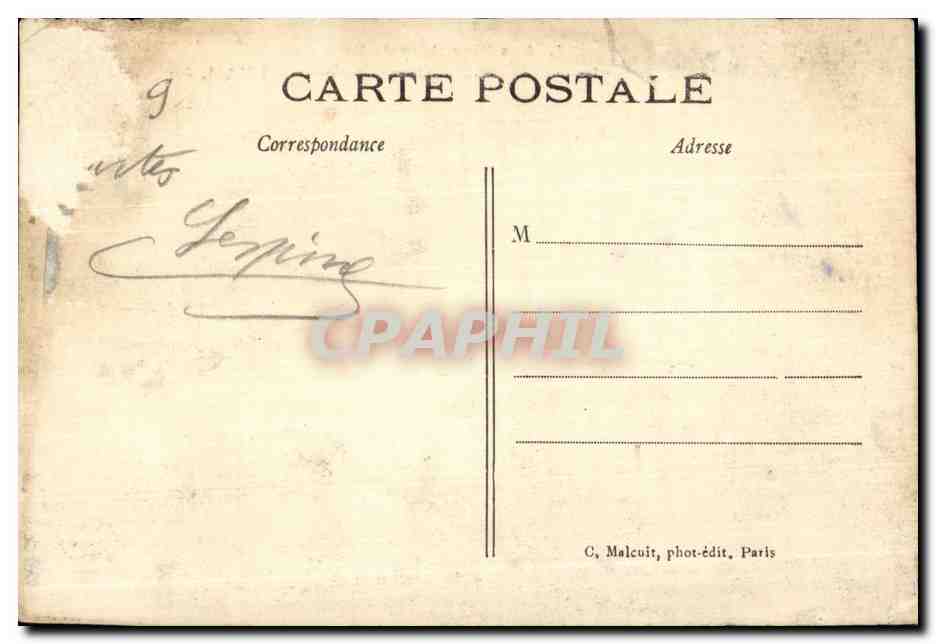 CPA Les Pionniers de l Air L Aeroplane Antoinette pilote par Latham en plein vol AVion  — Rückseite