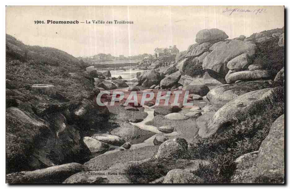Ploumanach — La Vallée des Troièrous — Éditeur non identifié, n° de série 3961