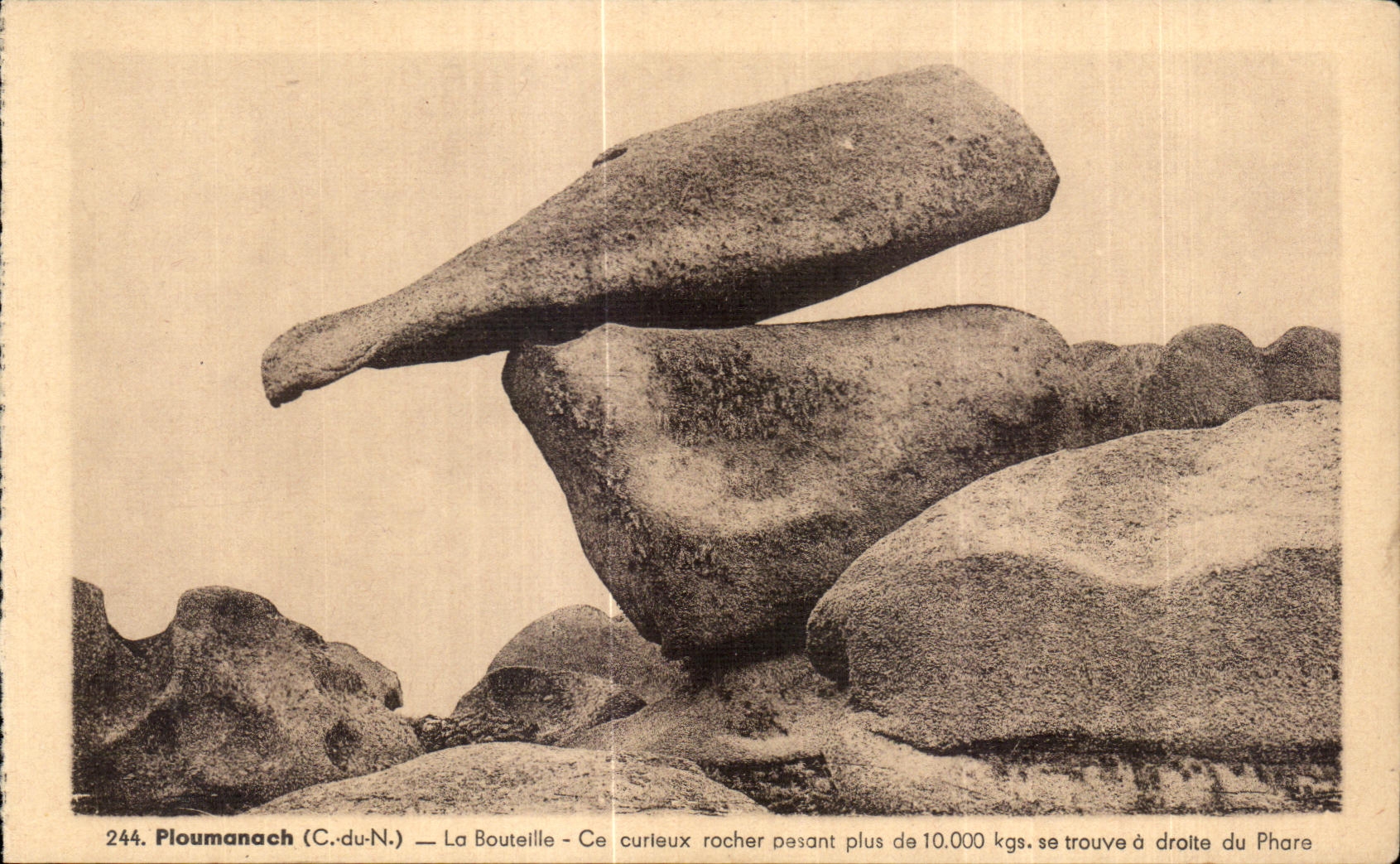 Ploumanach (C.-du-N.) — La Bouteille — éditeur Tea Romain, n° 244