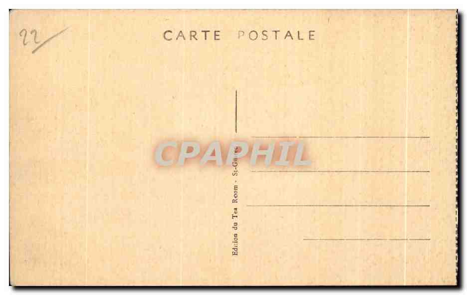 Ploumanach (C.-du-N.) — La Bouteille — éditeur Tea Romain, n° 244 — Reverso