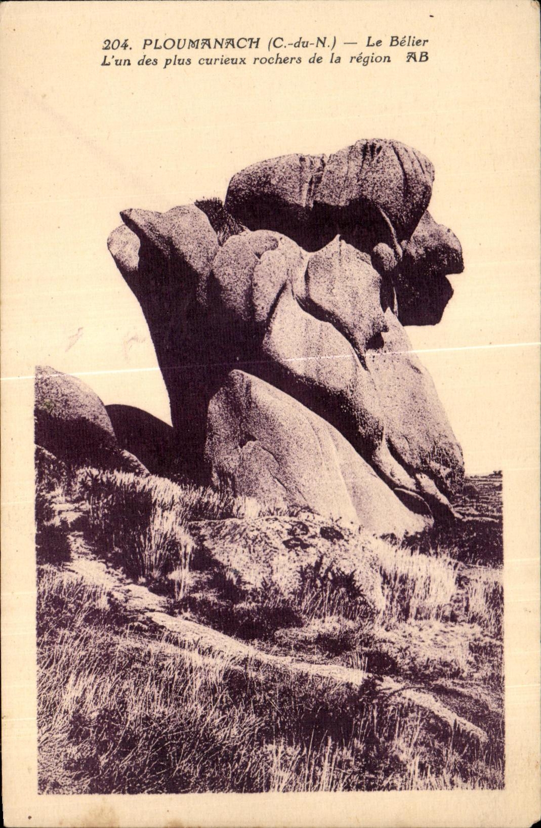 PLOUMANACH (C.-du-N.) — Le Bélier — AB
