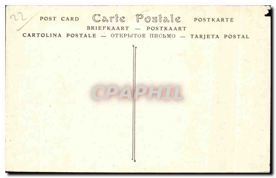 CPA Ploumanac h Cotes du Nord Le Belier  — Rückseite