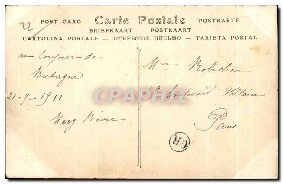 PLOUMANACH (Côtes-du-Nord) — Le Chapeau de Napoléon — ND Phot. — Verso