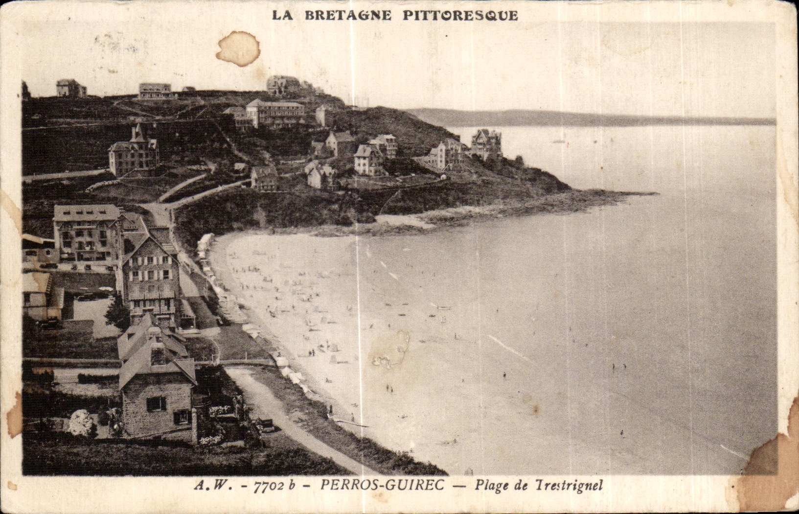 Plage de Irestignel — Perros-Guirec — A.W. 7702 b