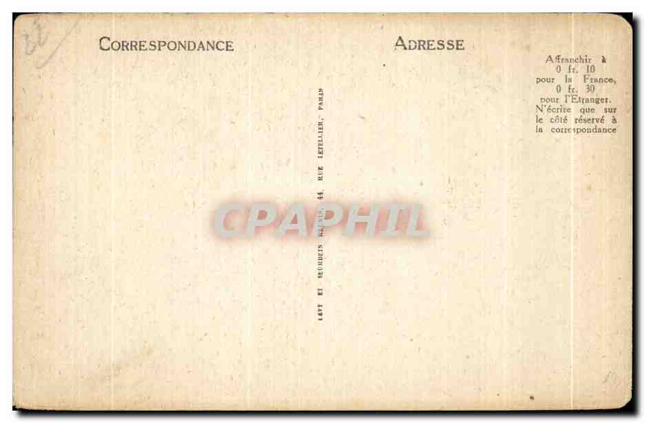 CPA Perros Guirec Porche de l Eglise — Verso