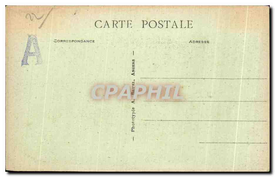 CPA Perros Guirec Le Calvaire et l Eglise XXI s  — Verso
