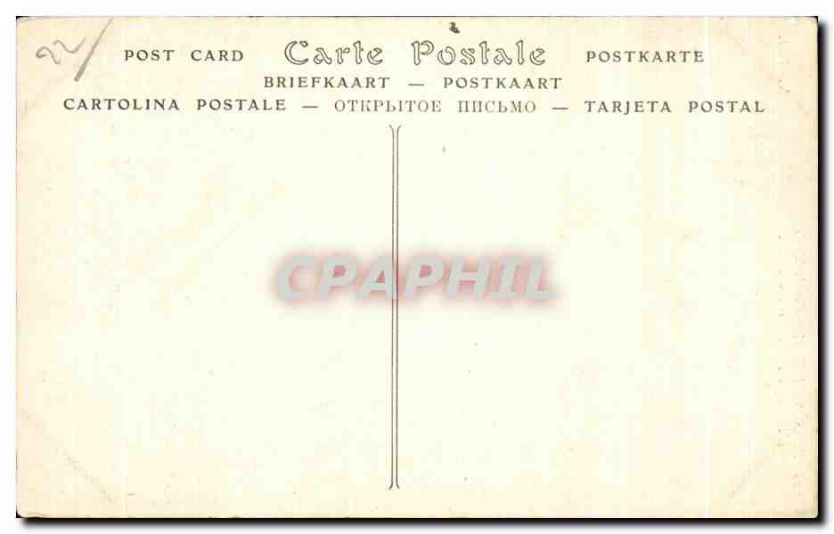 Perros-Guirec (Côtes-du-Nord) — L'Église (XIIe siècle) et le Calvaire — ND Pbot. — Verso