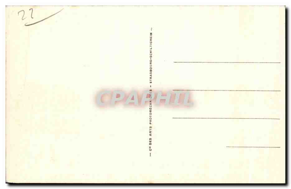 Perros-Guirec — La Clarté — Le Rocher des Martyrs — CPAPHIL — Verso