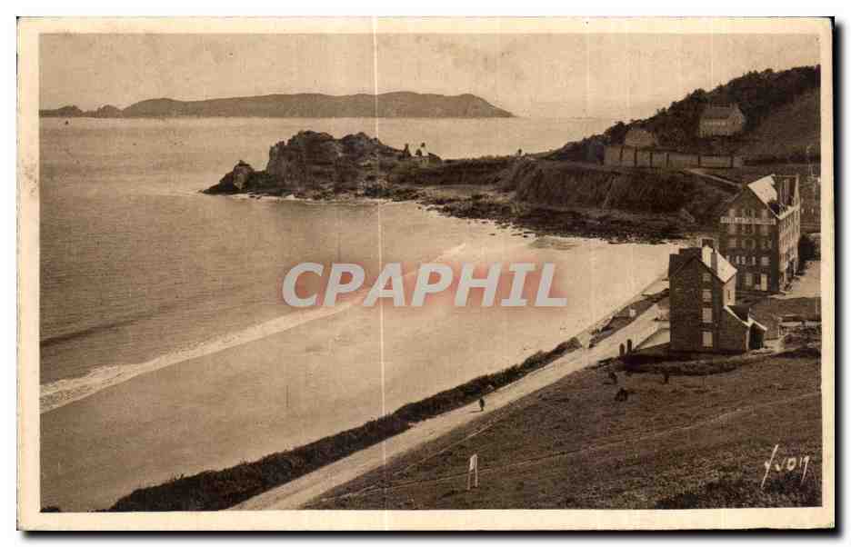 Plage de Trestignel et pointe du château — Perros-Guirec (Côtes-du-Nord) — Les Éditions d'Art, Paris