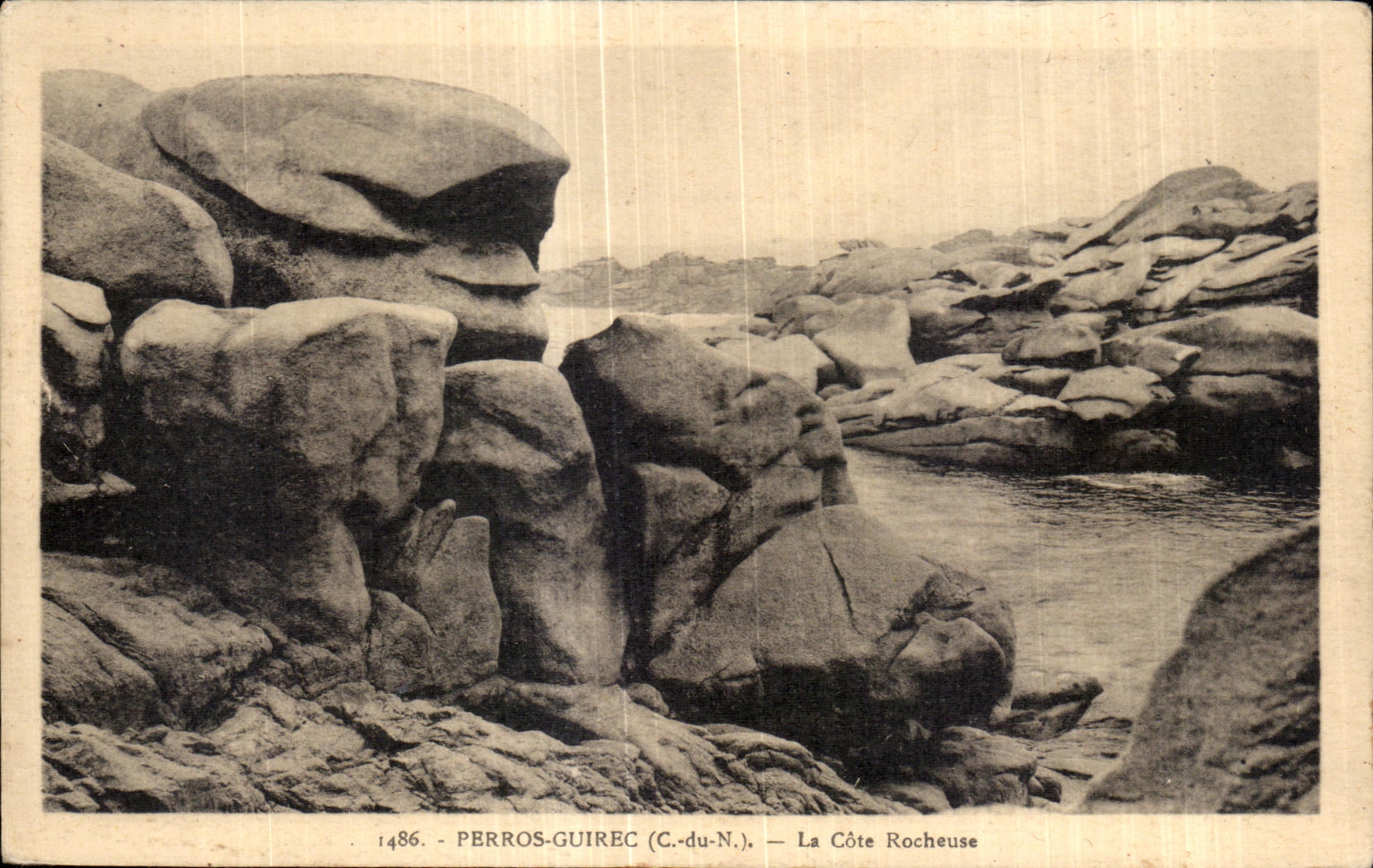 Perros-Guirec (C.-du-N.) — La Côte Rocheuse — Édition La Cigogne, Rennes