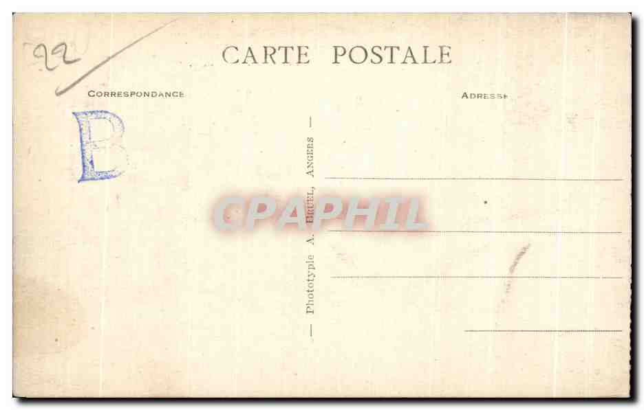 CPA Perros Ploumanac h Eglise de la Clarte — Rückseite