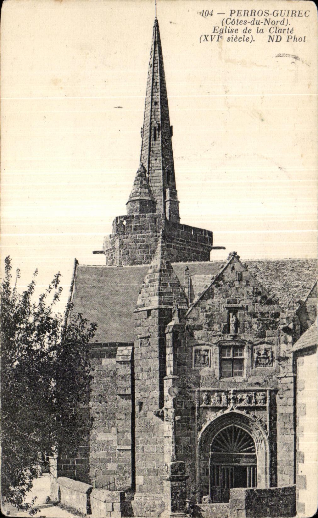 Église de la Clarté — Perros-Guirec (Côtes-du-Nord) — ND Phot, n°104