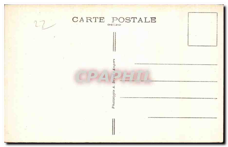 CPA Perros Ploumanac h Eglise de la Clarte  — Rückseite