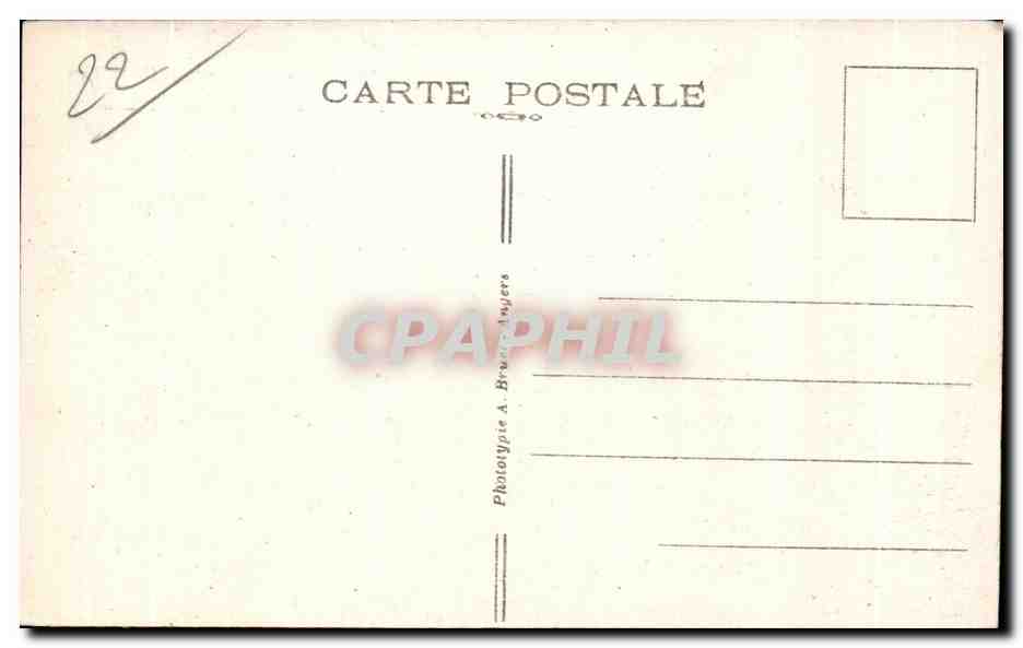 Perros-P loumanach (C.-du-N) — Église de la Clarté — A. B. — Rückseite