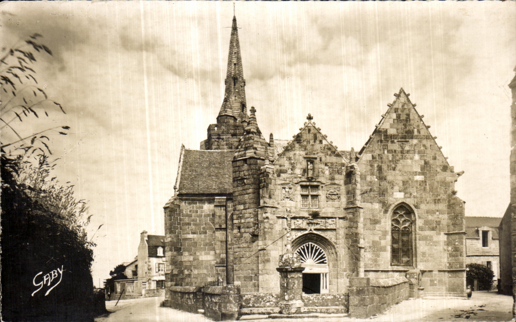 CPA La Clarte en Ploumanac h Perros Guirec La Chapelle
