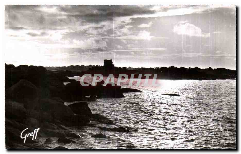 Crépuscule sur Costaères — Ploumanach (Côtes-du-Nord) — Greff
