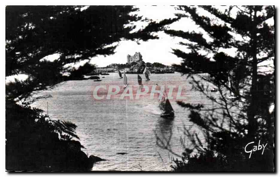 Paysage sur Costaères — Ploumanac'h-en-Perros-Guirec (C.-du-N.) — Éditions Gaby, Nantes
