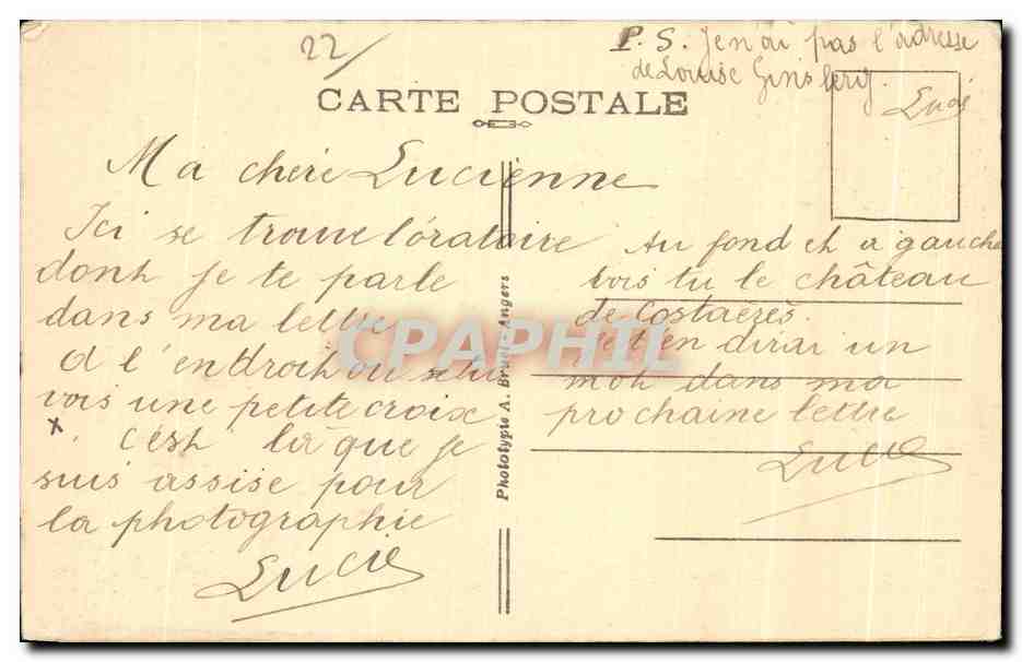 Oratoire Saint-Guirec — PLOUMANACH (C.-du-N.) — A. B. — Reverso